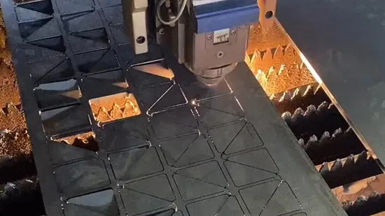 Custom CNC Laser Cut Welding Steel Panels Laser Cutting of Sheet Metal Plate Enclosure 