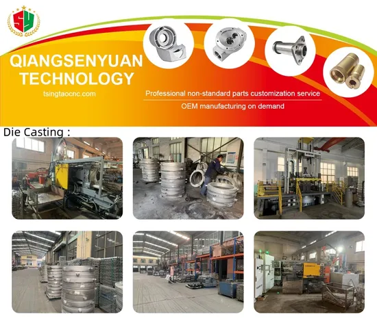OEM New Design Aluminum Die Castings by Cold Chamber Aluminum Alloy Die
