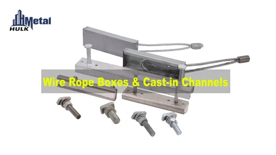 Precast Concrete Accessories Cold Formed Halfen Cast in Rails Anchor Channel 