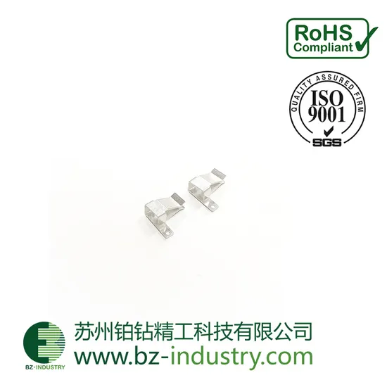Bright Tin Plated Phosphor Bronze Switch Contact Stamping Part 