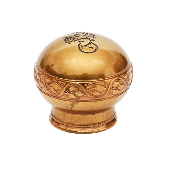 Hot Selling Powder Coating Custom Die Casting Aluminum Alloy Toilet Perfume Bottle Cap 