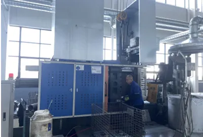 Cold Chamber Die Casting Machine Zinc Alloy/Zamak 5 Die Casting CNC Machining Handle Furniture Crrc Accessory Part 