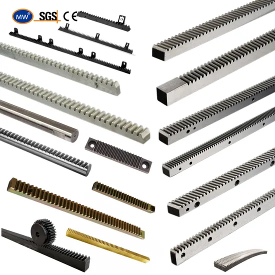 MW Carbon Steel CNC Gear Rack and Pinion For Industrial Usage 