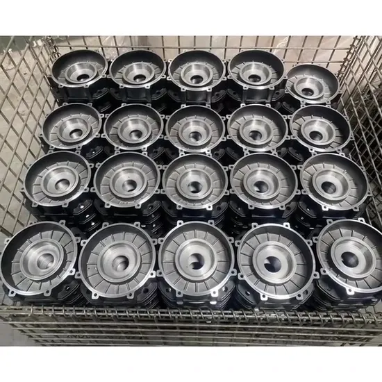 High Pressure Cold Chamber Machine Produced Customized Aluminum Die Casting for Motor Cover 