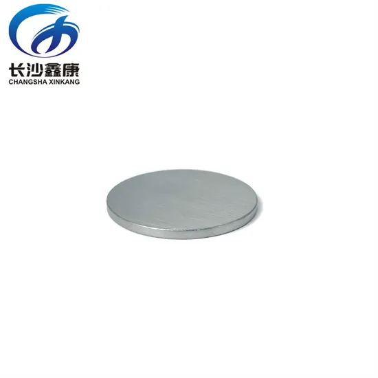 High Purity Rhenium Disc for PVD Process 